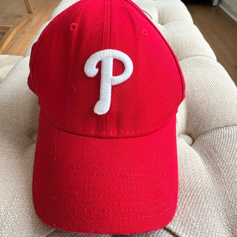 Phillies Red Cap with White Logo